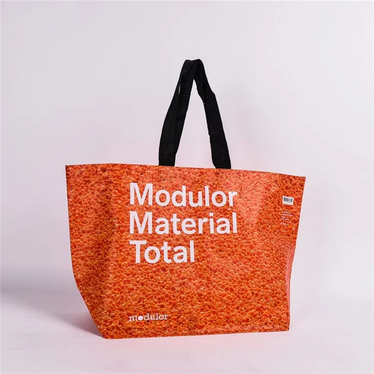 Firmas laminēta rpet iepirkumu soma